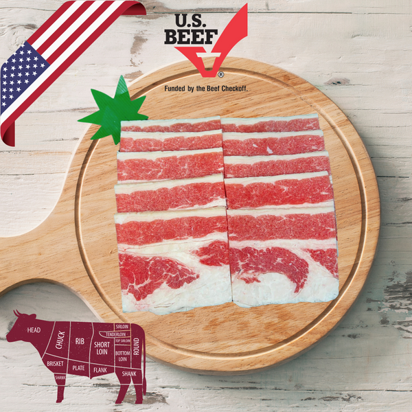 US牛バラ Short Plate / Yakiniku sliced (3.0mm) / US / Corn-fed