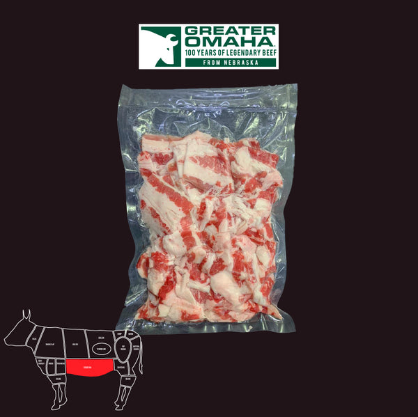 US牛バラ 切り落とし Short Plate / Chip (Kiri Otoshi) / US / Corn-fed - 500g