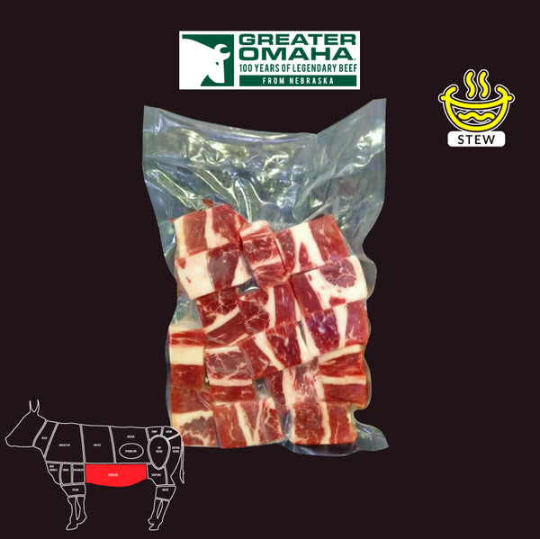 US牛バラ Short Plate / Dice Cut (500g) / US / Corn-fed