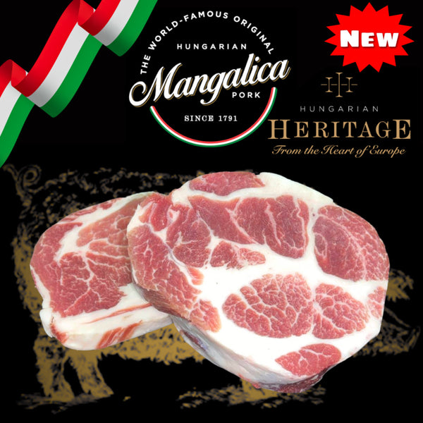マンガリッツァ豚 肩ロース  Mangalica Pork Collar / Steak Cut /  HUNGARY /  Hungarian Heritage