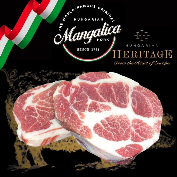 マンガリッツァ豚 肩ロース  Mangalica Pork Collar / Steak Cut /  HUNGARY /  Hungarian Heritage