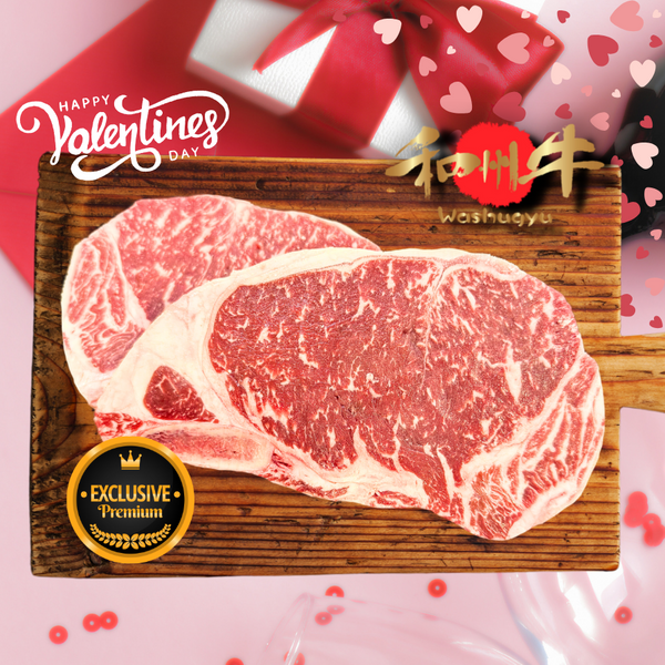 ❤️ 和州牛 US和牛 骨付サーロイン Valentine Cupids' Washugyu Prime Bone-In Striploin / US / ALL NATURAL / US Wagyu / SUPER PRIME BEEF 8-9 ❤️