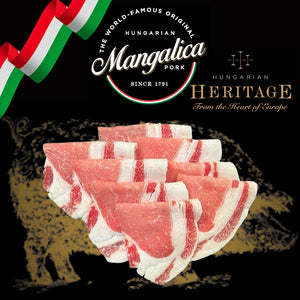 マンガリッツァ豚 ロース Mangalica Pork Loin / Sukiyaki & Shabu Shabu sliced (2.0mm) / HUNGARY / Hungarian Heritage