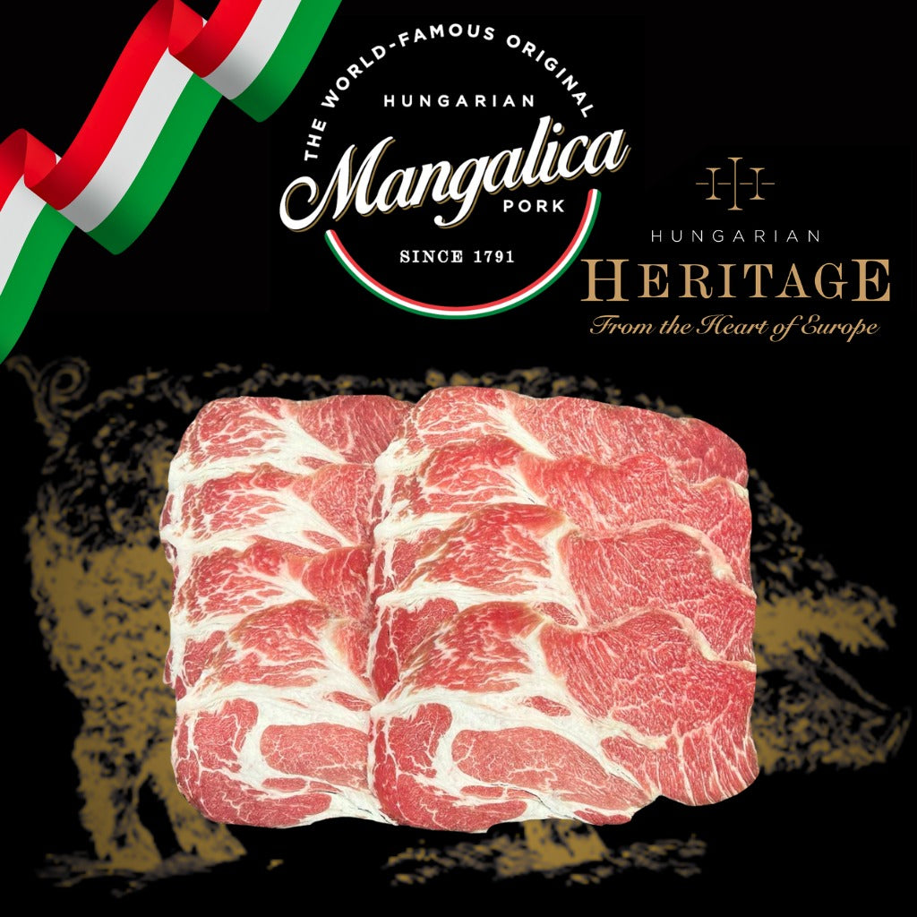 マンガリッツァ豚 肩ロース Mangalica Pork Collar / Yakiniku sliced (3.0mm) / HUNGARY / Hungarian Heritage