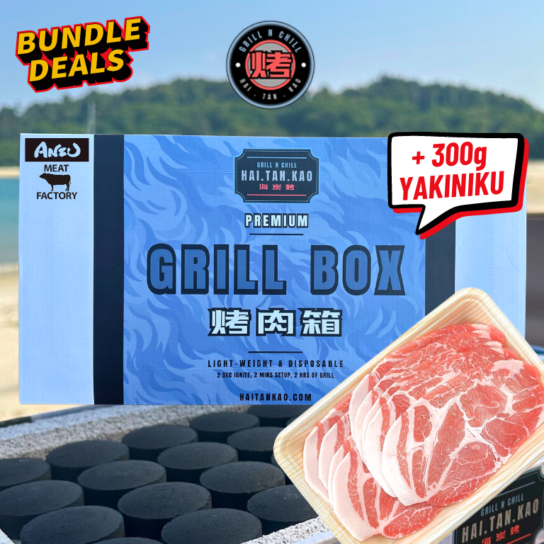 Haitankao Premium Disposable BBQ Grill Box Set (4 - 6人用